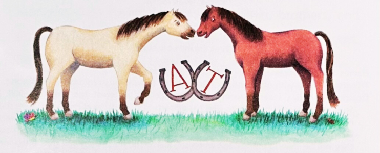 Abby and Taz - site logo